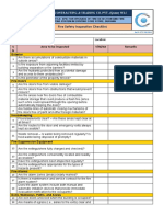 14 - Fire Safety and Inspection Checklist