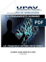 El pensamiento humano: Características, tipos y procesos