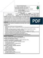 Programa - Leitura e Produção Textual 2020.1