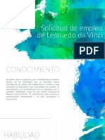 carta de leonardo da vinci