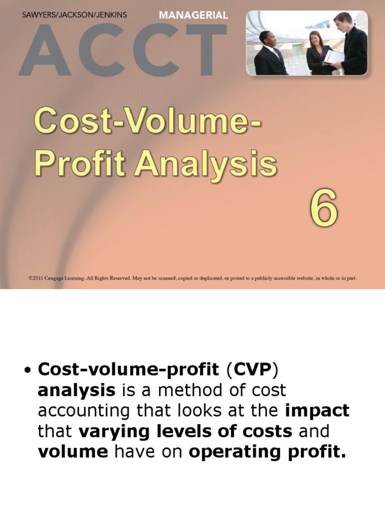 CVP Analysis and Break-Even Insights | PDF | Economics | Financial Services
