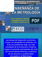 Enseñanza de La Metrologia