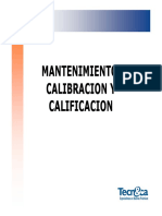 Mantenimiento, Calibracion y Calificacion Paradigmas de La Industria