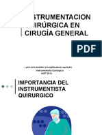 Prof. Covarrubias Instrumental Quirúrgico Utilizado en Cirugias Generales