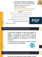 4.4 Exposicion en Equipos de Trabajo para Evaluar Un4 Determinacion de Los Requisitos de Potencia