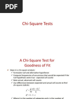 Chi Square Tests