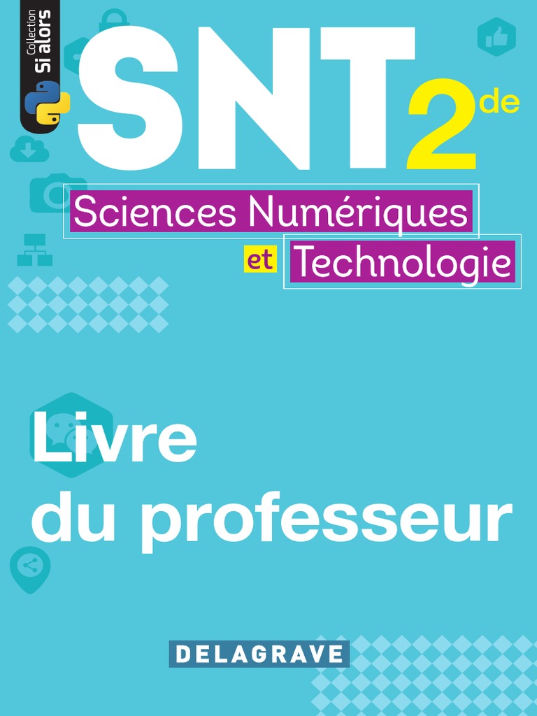 Delagrave Manuel Enseignant Corrigé Pdf Gratuit Technologie