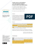 South America and Southeast Asia Interregional Rel