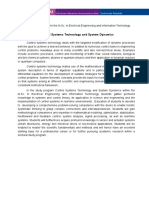 Control Systems Technology and System Dynamics