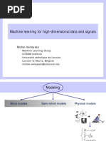 Machine Learning For High-Dimensional Data and Signals: Michel Verleysen