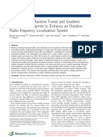 Comparison of Random Forest and Gradient Boosting Fingerprints To Enhance An Outdoor Radio-Frequency Localization System