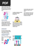Triptico Sobre La Igualdad de Genero. | PDF