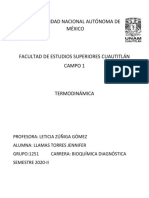 Leyes fundamentales de la termodinámica de gases