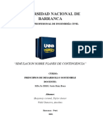 INFORME - Simulado Sobre Planes de Contingencia