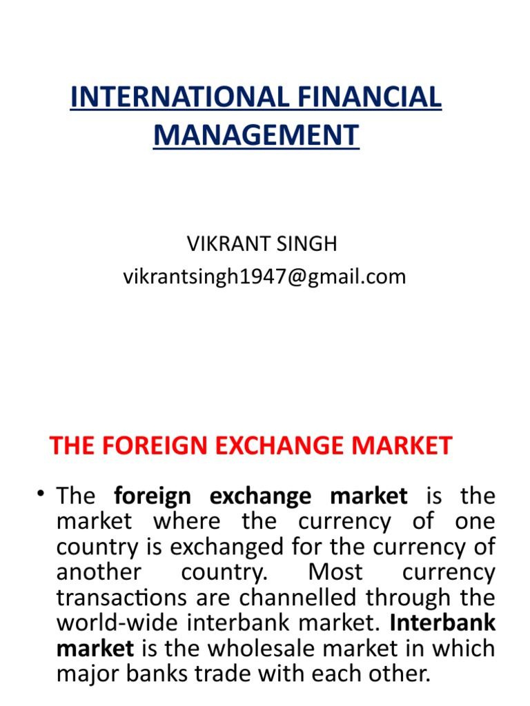 International Financial Management | PDF | Option (Finance) | Exchange Rate