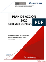Plan de Acción de Prevención 2020