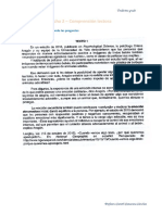 Ficha 2 - Comprensión de Textos