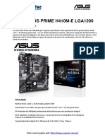 Placa Asus Prime H410m-E