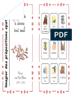 Imagier Des Prepositions Spatiales CP Cycle2