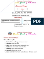 Primeros Dioses Del Olimpo