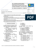 6º Ano - Avaliação Multidisciplinar - Ciências e Matemática - 3º Bimestre PDF