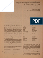 6 Illanes Marginaci N y Desmarginalizaci N en El Movimiento Popular