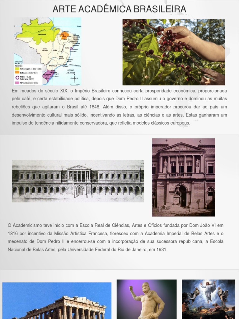 Arte Acadêmica no Brasil Imperial | PDF | As artes | Estética