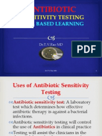 Antibiotic Sensitivity Testing in