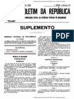 Constituição Da República de Moçambique de 1990