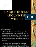 Unique Hotels Around The World
