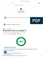 Revisión de La Unidad 3 Google