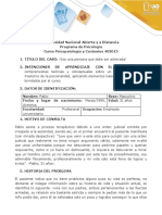 Estudio de Caso Psicopatologia Paso 2