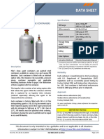 Data Sheet: FK-5-1-12 CLEAN AGENT Impulse Valve Storage Containers
