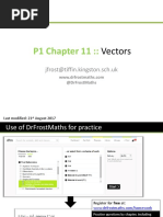 P1 Chp11 Vectors