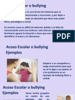 Acoso Escolar y Cyberbullying