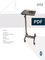 ANE1101 Mayo Stand: Specification: Main Construction