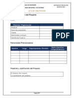 Acta de Constitución Parte 1 Formato