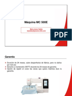 Presentación MC500E
