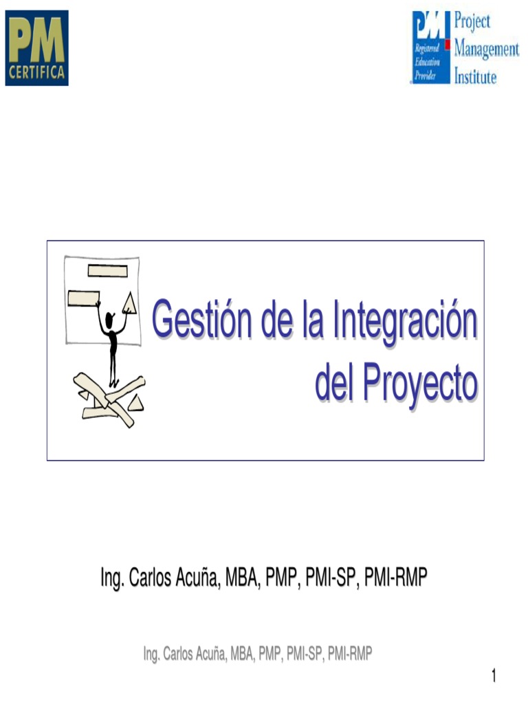 Gestión de La Integracion Del Proyecto | PDF | Planificación