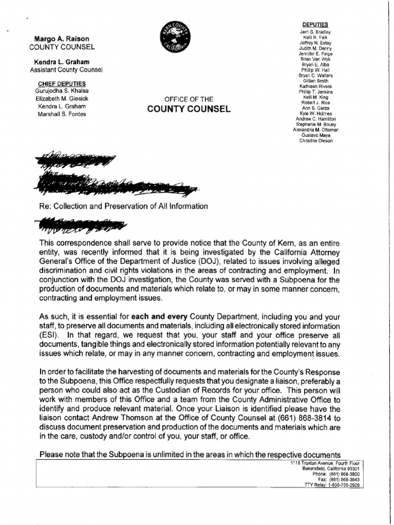 California Department Of Justice Collection And Preservation Of All