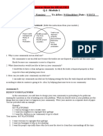 Mapeh Health Q1 Module 1 Answer Sheet