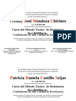 DECIMO Curso MTRR Certificado Anverso Basico