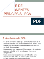 Aula 5 Análise de Componentes Principais - PCA
