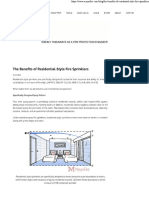 MeyerFire - The Benefits of Residential-Style Fire Sprinklers