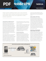 Datasheet Nokia Mobile VPN