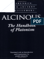 Alcinous - The Handbook of Platonism (Clarendon Later Ancient Philosophers) - Oxford University Press, USA (1996)