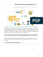 IoT Project Best 30 Ideas With Cloud, Raspberry Pi, and Arduino