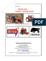 Perkins engine spare parts for Massey Ferguson tractors