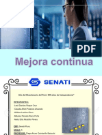 Mejora Continua - Grupo