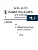 Pemerintah Kota Ambon Dinas Pekerjaan Umum Dan Penataan Ruang